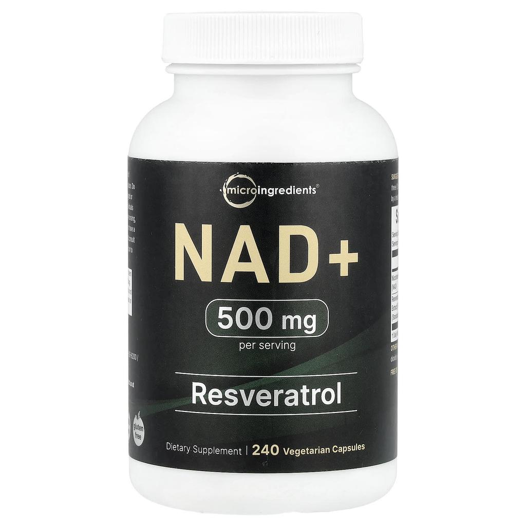 Micro Ingredients NAD+, 240 Veggie Capsules