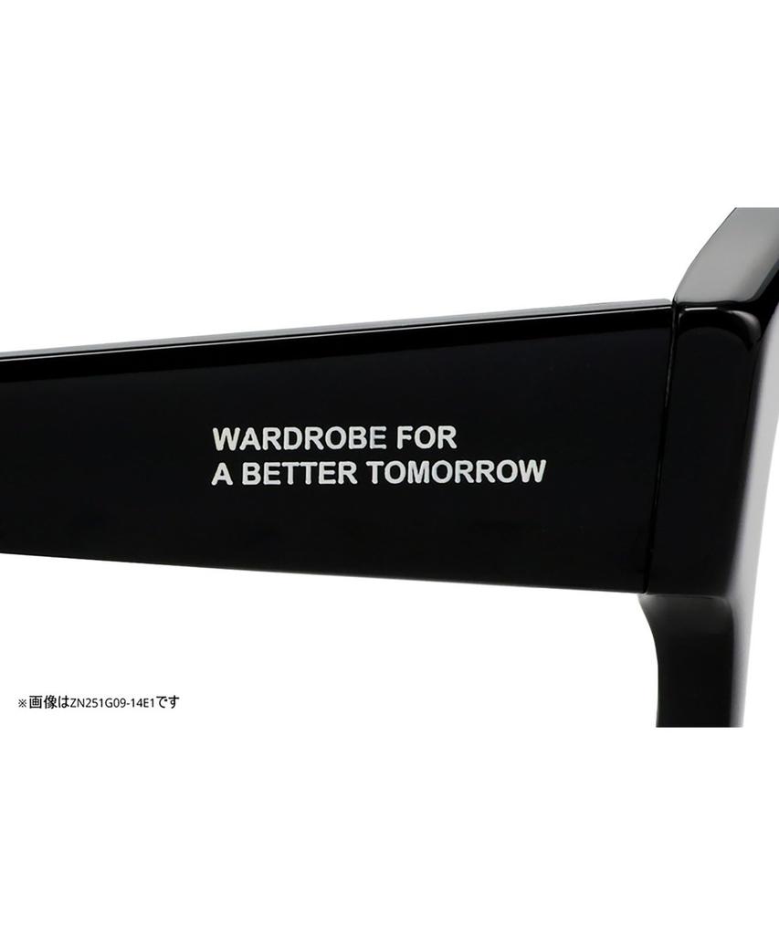 Zoff STUDIO SEVEN Oval Sunglasses Horizontal Colored Lenses UV Protection Unisex (Black, ZN251G09_14E2) Men's, Women's, [5517-145]