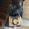 Multi-pocket canvas bag women's high-value large-capacity sports bag dance fitness portable shoulder messenger bag women