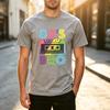80S Bro Cassette Tee Retro Music Tape Print Unisex Unisex Cotton Short Sleeve Trendy Streetwear Gift For Throwback Music