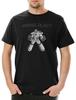 Wanna Play Robot Mens T-Shirt Retro Gamer Controller Video Game Joystick TV