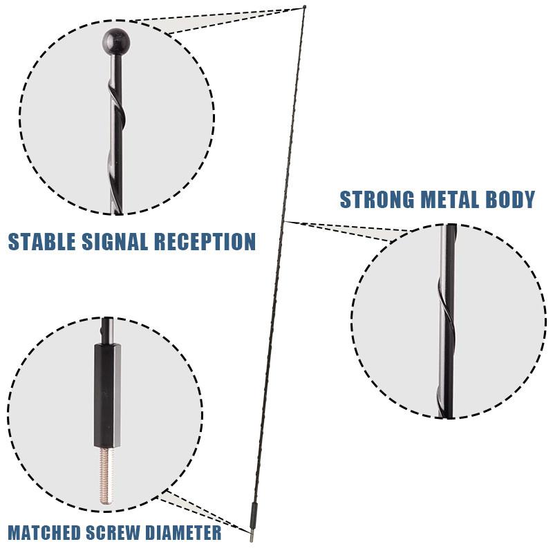 1PC Car AM/FM Radio Antenna Assy with Holder Fit for Toyota Tacoma 1995-2004 86300-04050,8630004050
