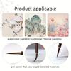 Set of 7 Fine Line Art Brushes - Digital Painting Tool for Intricate Artwork, Chinese Calligraphy, And Precise Designs