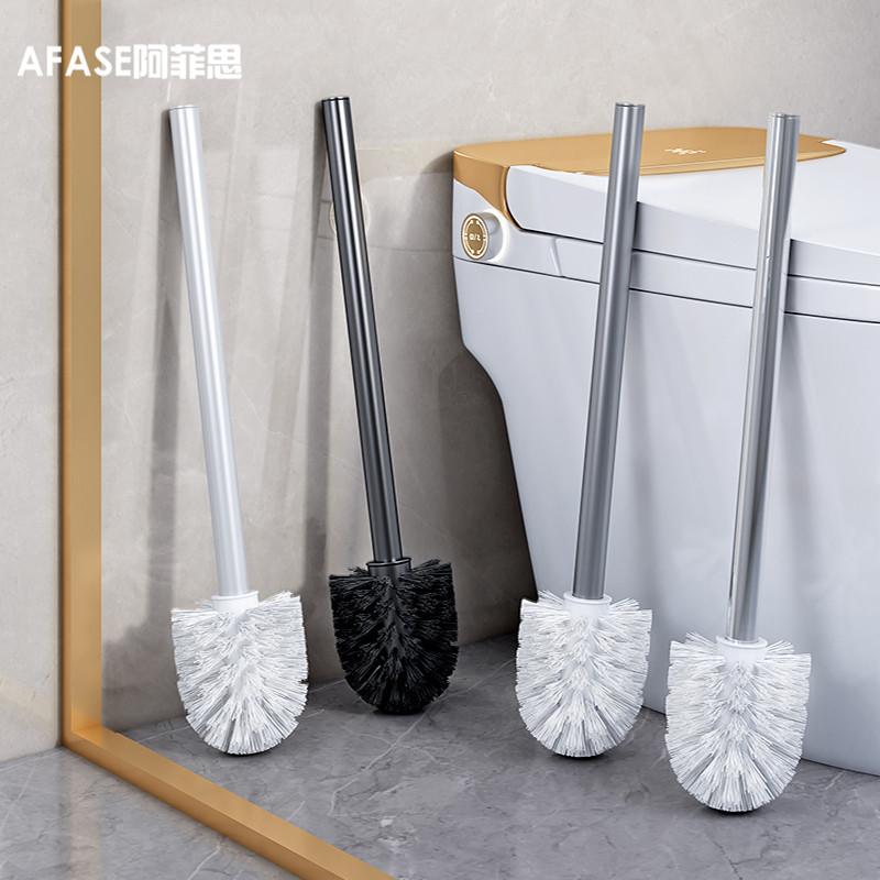 

Toilet Brush Cleaning Toilet Bathroom Toilet Brush Bruch Head Household No Dead Angle Replacement Head Universal Long Handle