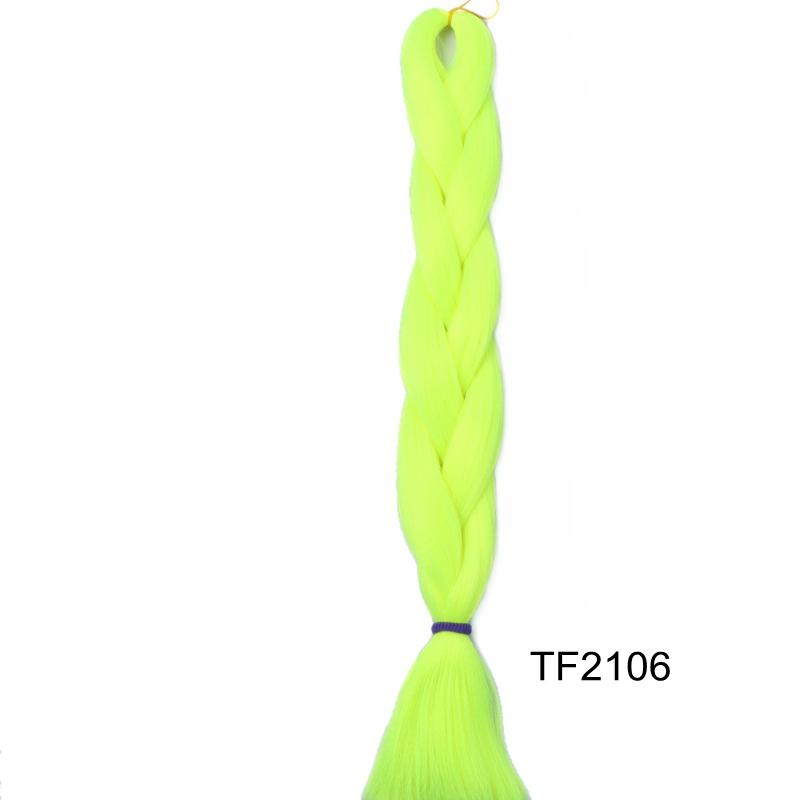 Große Menge auf Lager 24 Zoll 80g Weiche Seidige Synthetische Haarverlängerungen für Häkelzöpfe Haarherstellung Jumbo Braiding Synthetisch