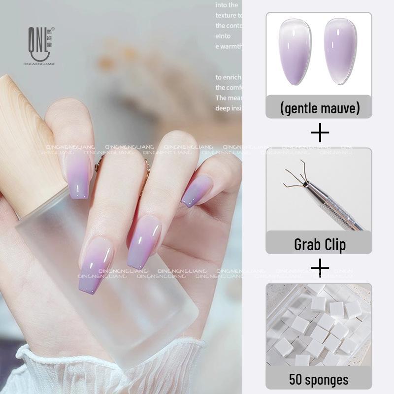 Nail Art Gel - 9 Rich Colors for Gradient Blush and High-Saturation Mixes