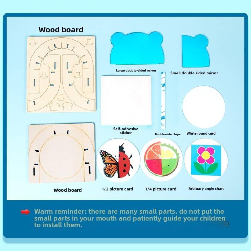 Science Experiment Mirror Kit With Reflective Technology For Student Handson Learning
