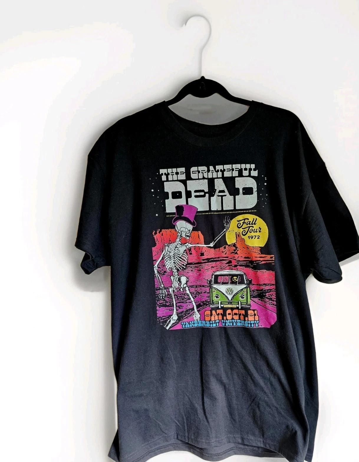 Grateful Dead 1972 Vanderbilt University Cotton T -Shirt M