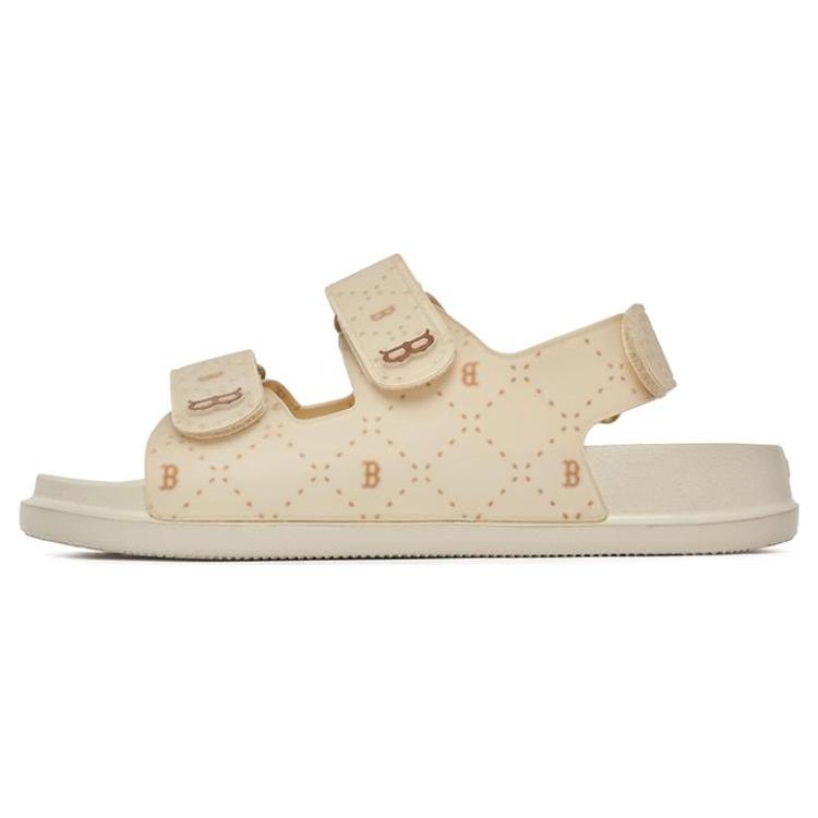 

New MLB Sandal Boston Red Sox Sports Sandals Unisex Yellow Brown 3ASDCSD33-43BGS 41