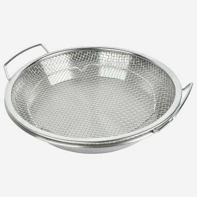 Stainless Steel Steamer Basket and Steaming Plate Set 26cm Dishwasher Safe Suitable for Draining Steaming and More Multifunctional Kitchen Utensils