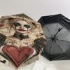 1PC Warner Heart Queen Umbrella-8-Rib Reinforced, Automatic Open, Lightweight-A111