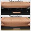 Leather & Suede Anti-Kick Protective Plate for Galaxy A7 - Rear Seat Underside Anti-Kick Pad & Interior Modification Supply