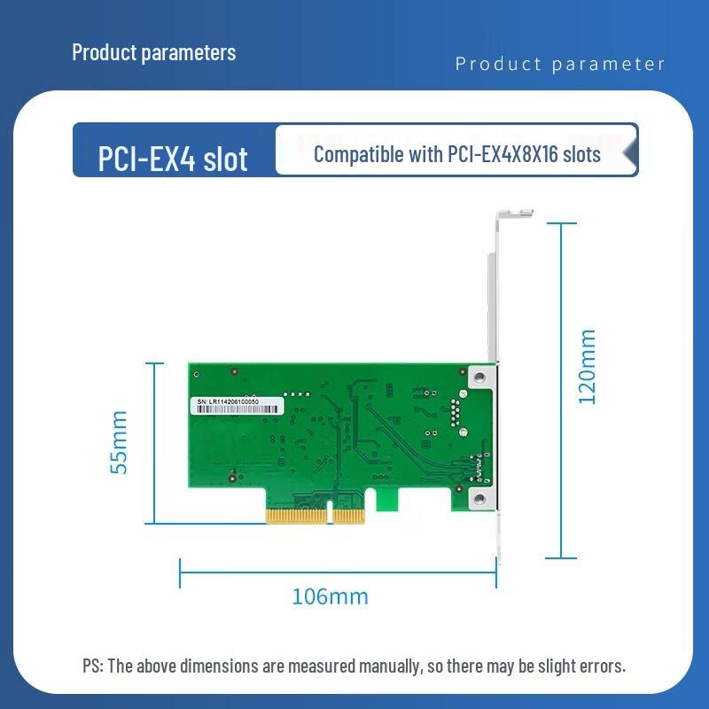 Qishao PCIE X4 To USB 3.1 & Type-C Expansion Card