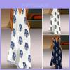 Elegante Abito Lungo Maxi Bohemia Senza Maniche da Donna per Feste Estive in Spiaggia in Taglie Forti