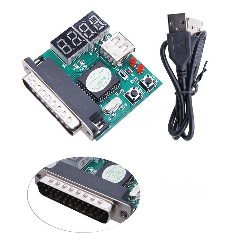 High Quality Computer Fault Test Card Motherboard Diagnostic Card Notebook Four-bit Detection USB Power Supply Error Detection