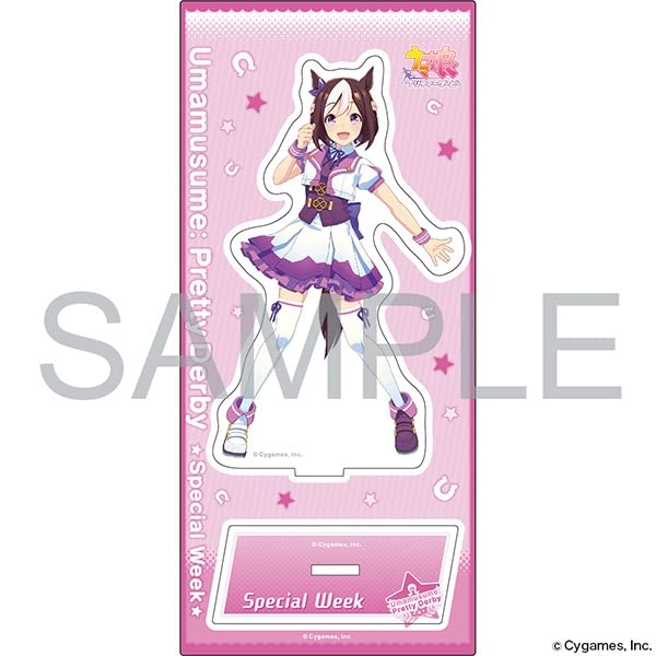 Special Week Acrylic Stand Competition Uniform Uma Musume Official Merchandise Ver.