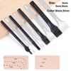 4Pcs/set 1/2/4/6 Prong DIY Leather Hole Punch Tool Leather Stitching Tools Diamon Chisel Leather Carving Punch Hole Tool