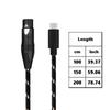 Professional USB C Male to 3Pin Female Mic Cable Dynamic Mic Recording Cord Converters Wire for Dynamic Microphones