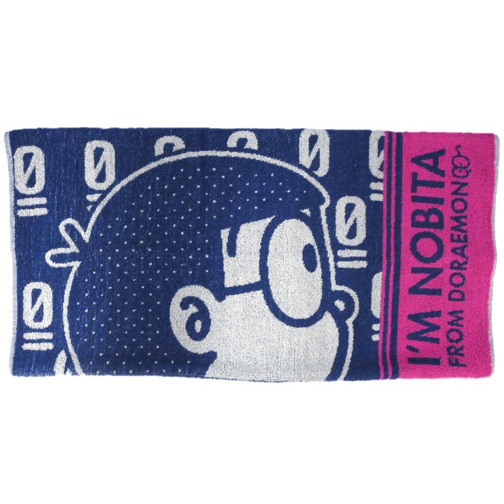 Marushin Towel Pillowcase 2885000100 "I'm Doraemon" (Doraemon) - Nobita's Test, Pile, 100% Cotton,