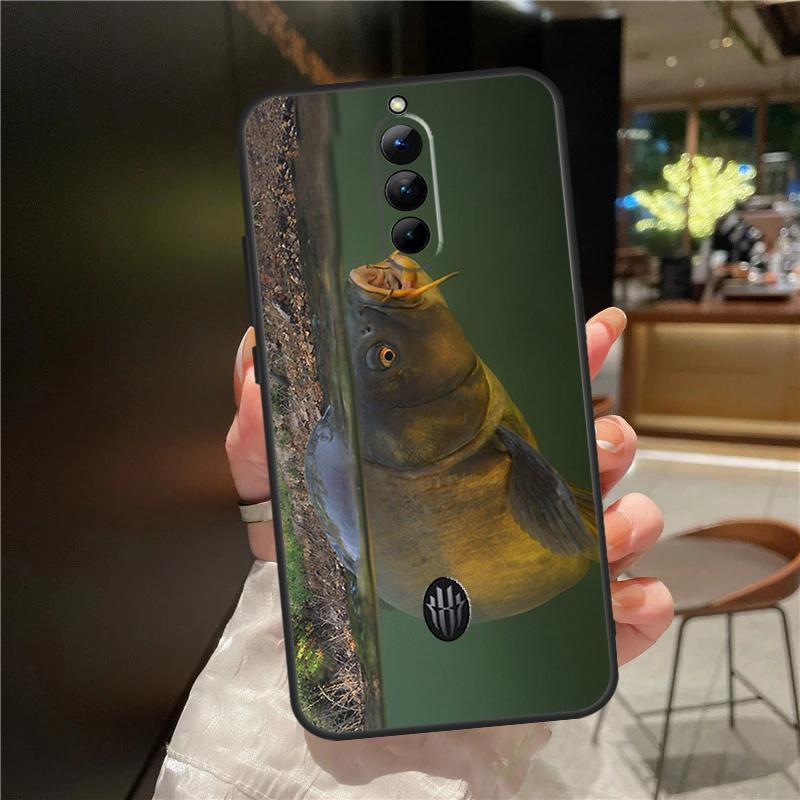 CARP FISH FISHING Case For ZTE Nubia Red Magic 8 8S 9 9S 10 10S 11 Pro Plus 6 7 6S 7S For RedMagic 10 Air Cover