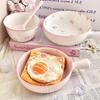 ZISIZ Bowknot Ceramic Tableware Set