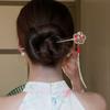 Tassel Pearl Hair Stick Chinese Style Hanfu Hair Stick Antique Flower Hair Stick  Party