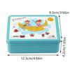 Gioco di Pesca Magnetica in Legno Montessori Puzzle di Pesca Magnetica Giocattoli Educativi Per Bambini Giocattolo per l'Allenamento delle Abilità Motorie