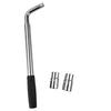 Telescoping Lug Wrench Spanner Lug Wheel Wrench with Sockets Wrench Car Repair Tools 17/19, 21/23mm
