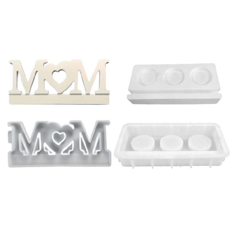 Candle Holder Molds with Base for Crafting Candle Holder