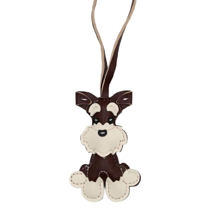 Fashionabel Schnauzer Dog Keychain Charm Pendant Adds Personality To Your Everyday Accessories Daily Use Casual Wear