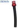 Motorcycle ATV CNC Fuel Tank Breather Pipe Gas Fuel Cap Valve Vent Breather Hoses For KTM Suzuki Honda Husqvarna Yamaha Kawasaki