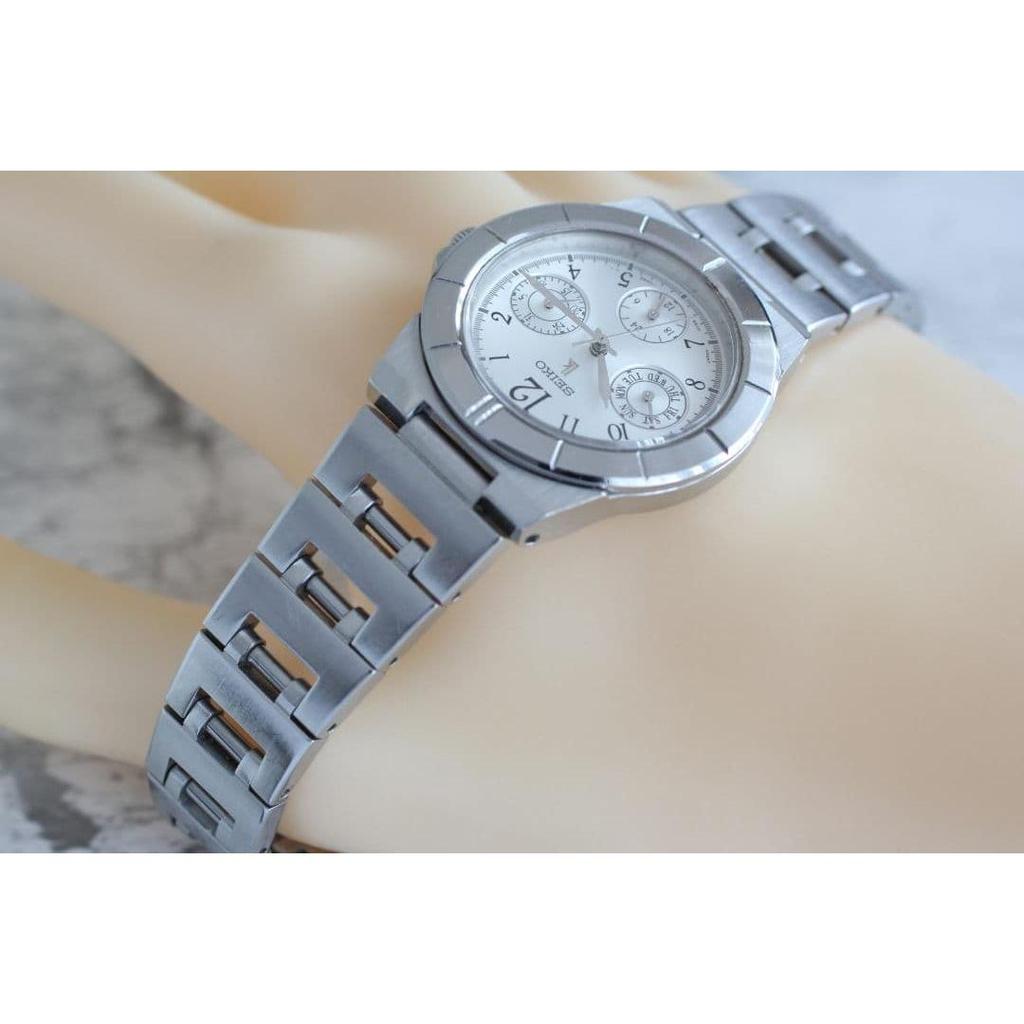 Used Working item Seiko LUKIA watch 5Y89-OB20