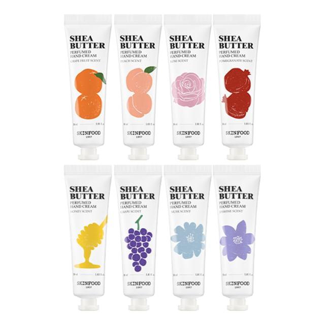 SKINFOOD - Shea Butter Hand Cream - 8 Types Musk Scent