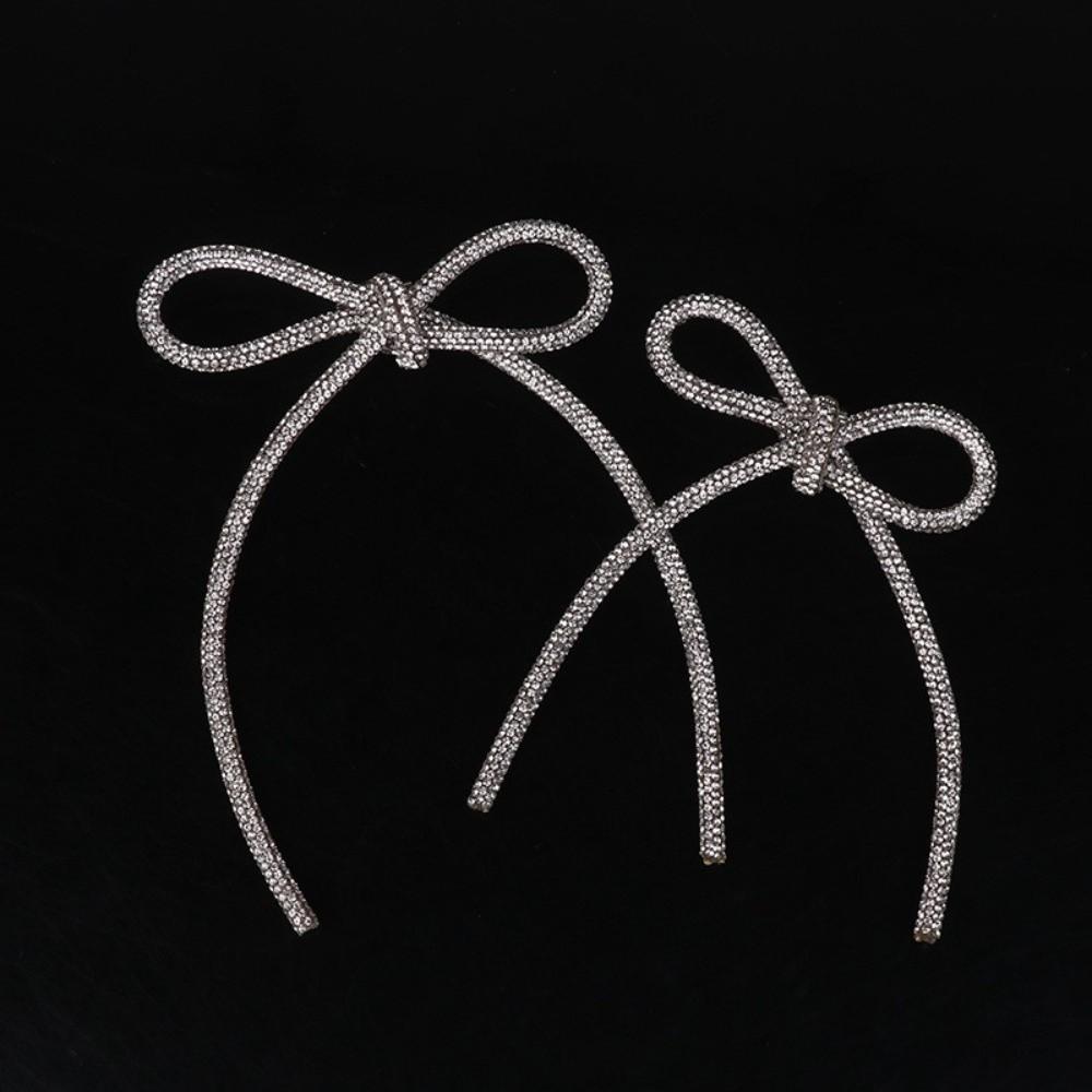 Sparkly Crystal Rhinestone Bow Brooches Sparkling Diamond Brooch Suit Chest Flower