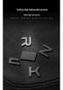 Black Decorative Covers for Zeekr 9X Car Logos - Front & Rear Metal Protection Accessories