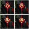 Spring Festival Couplets Chinese Horse Year Felt Couplets Window Door Hanging New Year Decoraitons Spring Festival Supplies
