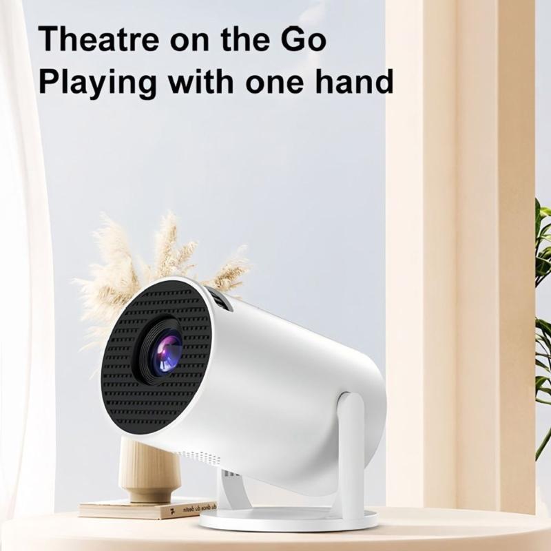 Portable Streaming Projector With USB C Fast Charging Highly Definition Display Wireless Screen Presentation