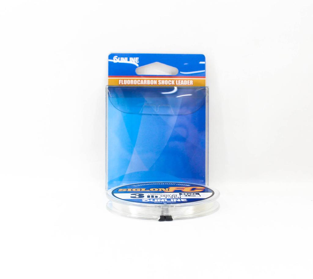 Sunline Fluorocarbon Leader Siglon FC 100% 30m 3lb Diameter 0.14mm (8128)