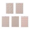 Flower Clay Transfer Paper Bird Flower Transfer Paper Water Soluble Transfer Paper for Clay Earrings Jewelry Making