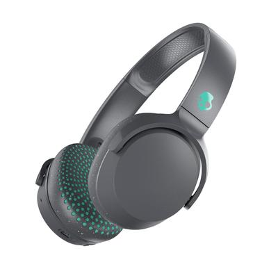 Auriculares Bluetooth SkullCandy RIFF WIRELESS GRAY MIAMI con control y micrófono S5PXW-L672 [Compatible con mando a distancia]