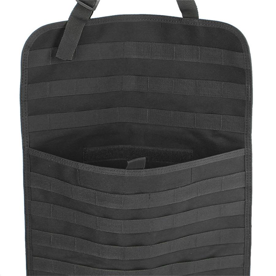 Vehicle Car Seat Back Organizer Bag Hanger For Auto Capacity Storage Pouch Black