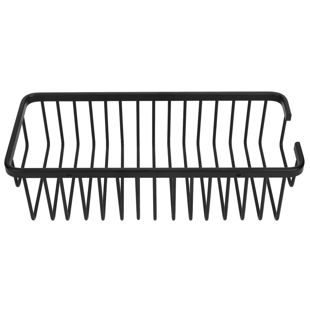 Wand-Aufbewahrungsregal Platz Aluminium Rostfrei Große Kapazität Küche Gewürz-Organisationskorb für Badezimmer Schönheitsstudio