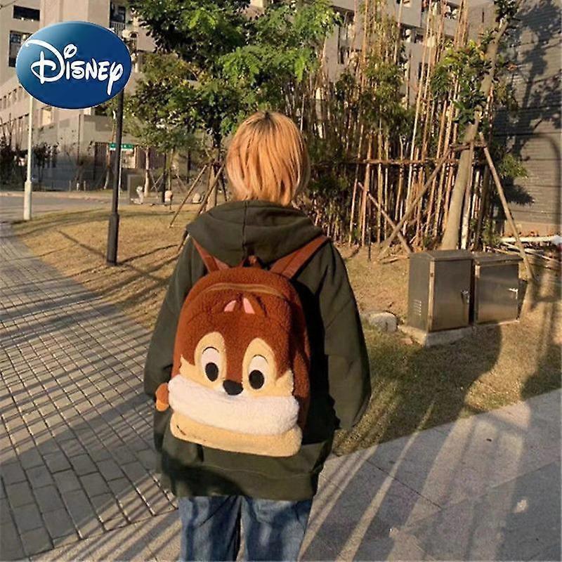 Disney Student Backpack for Girl Kids School Bag Kawaii Toddler Backpacks Cartoon Chip Designer Luxury Book Bags Free Shipping
