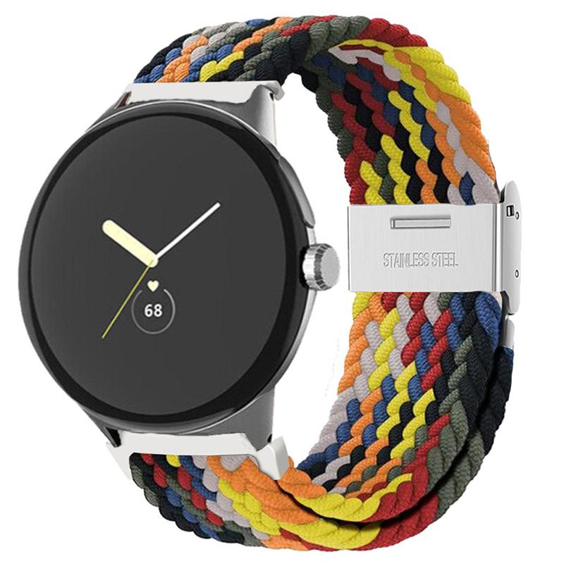 Braided solo loop strap for Google Pixel Watch 2 Band Smartwatch Accessories Elastic Bracelet correa Pixel Watch Active band