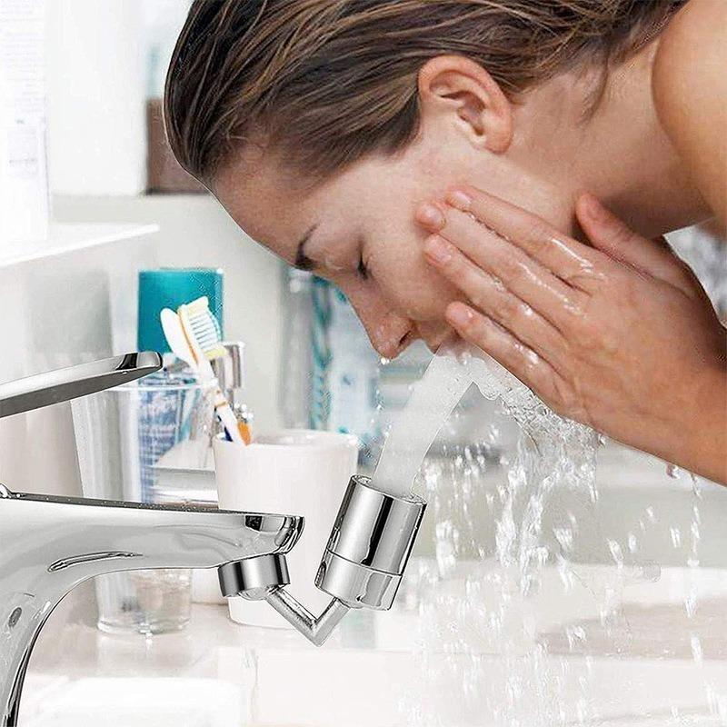 Rotatable Tap Aerator 720 Degree Universal Splash Filter Saving Faucet Sprayer Head Bathroom Filter Bubbler