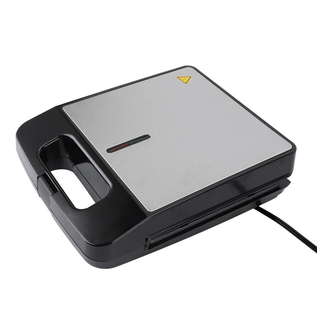 Máquina para hacer gofres en forma de corazón 1400W Antiadherente Máquina eléctrica para gofres Hace 4 gofres en forma de corazón para