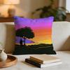 Quirky The Big Lez Show Cushion Cover Short plush pillowcase for bed sofa carwashable