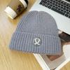 Korean Style All match Knitted Hat Warm Ear Protection Pullover Hat for Women Autumn and Winter Personalized Cold Hat Thickened Plush Hat Small Face