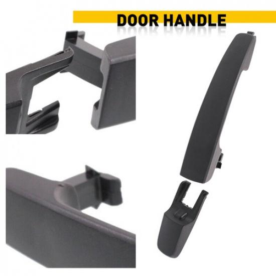 Front Right or Rear Exterior Black Door Handle For 2008-2011 Ford Focus