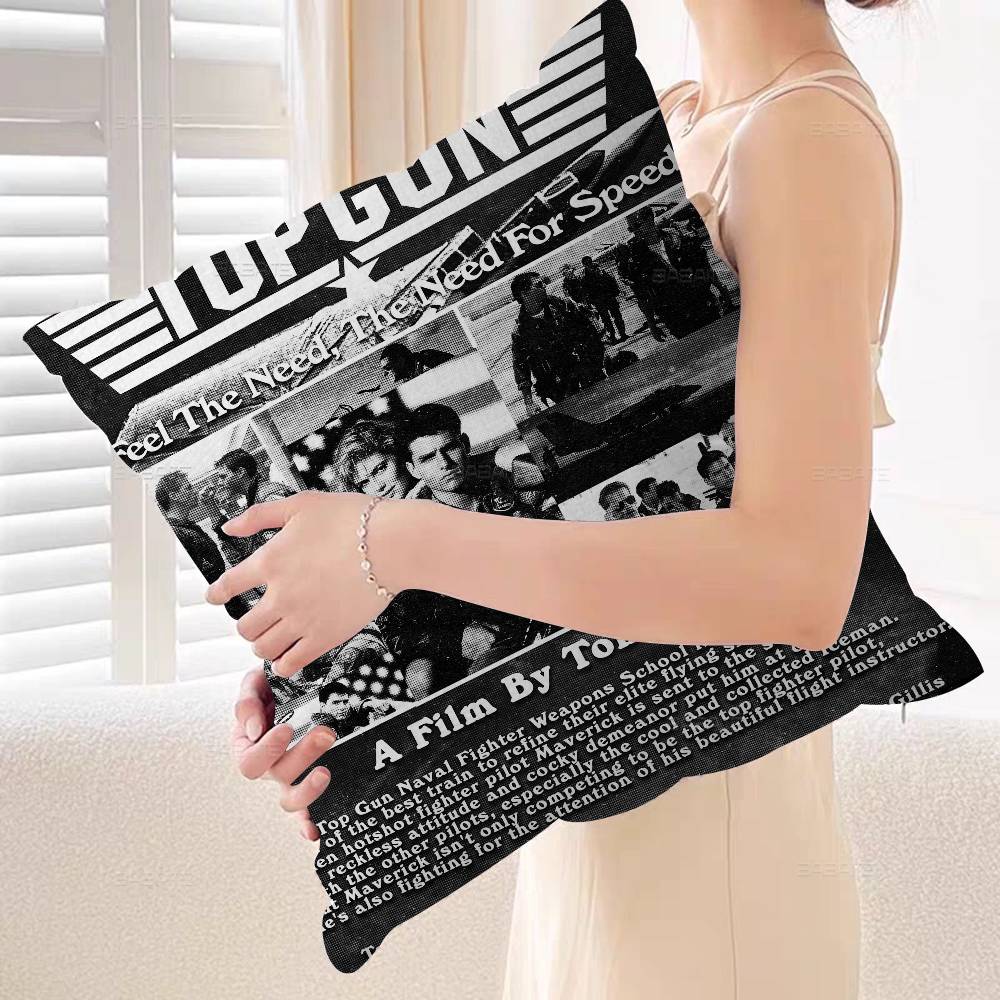 Film Top Gun Pillowcases Home Bedding Decorative Pillow Cover Wedding Super Soft Pillow Case